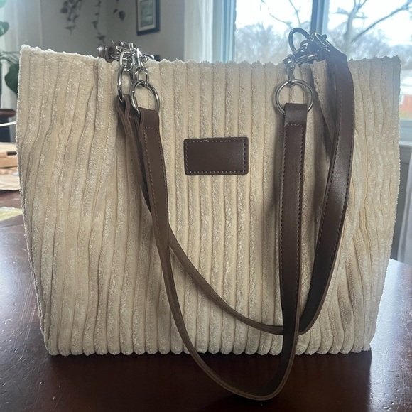 Handbags - Cotton Corduroy Purse/Bag